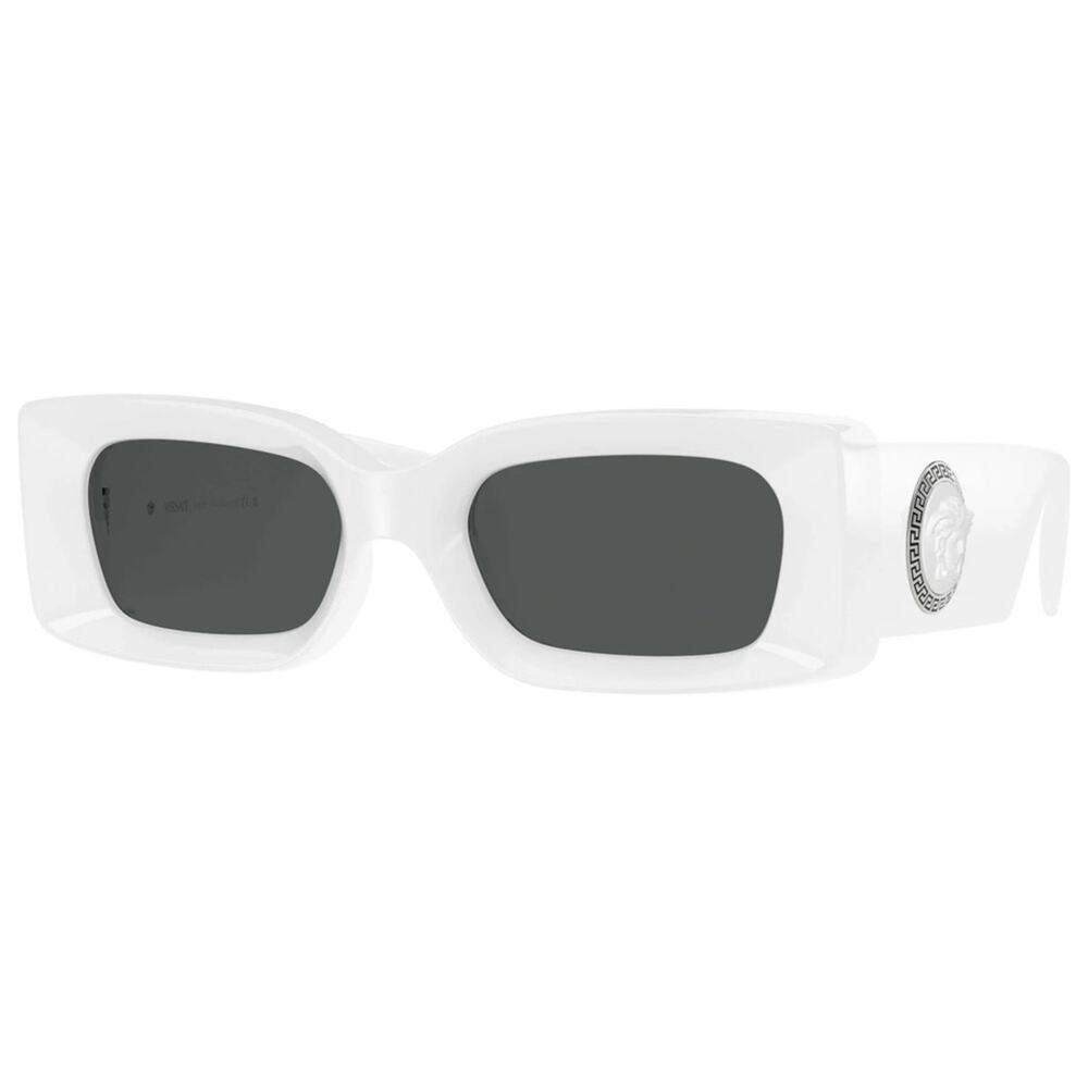 New! Versace White Sunglasses, VE4474U 314/87, Authentic